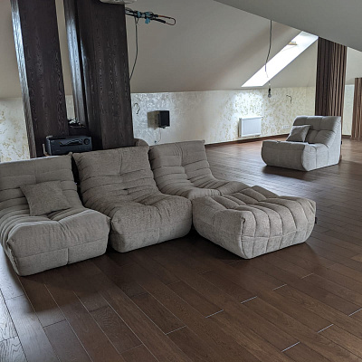 Купить кресло с пуфом для ног выгодно?. Отзыв об удачной покупке с фото. 5 звезд.